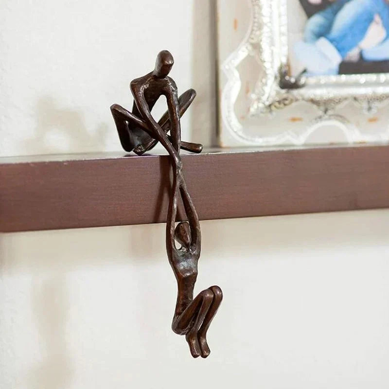 Eeuwige Liefde en Kracht | Sculptuur Beeldje | Huisdecoratie | Unieke Decoratie